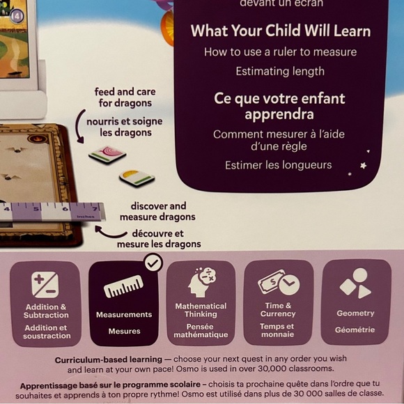 Pink and Blue Learning Toy Dragon Puzzle - Picture 6 of 8